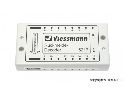 Dekodér zpětné vazby pro S88 / Viessmann 5217
