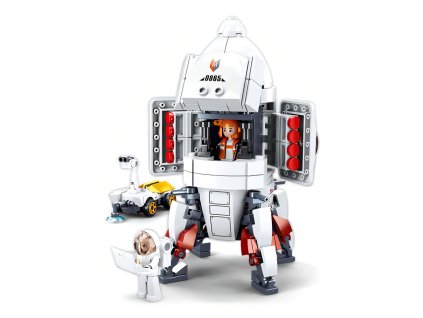 stavebnice Sluban Space M38-B0923 Přistávací modul expedice Saturn