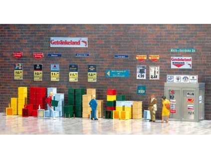 483141 h0 set prepravky na napoje busch 1134