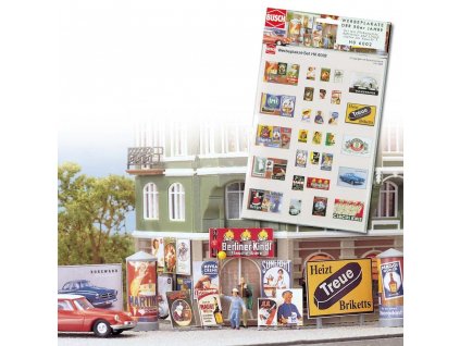 484068 h0 sada reklamnich plakatu epocha 3 busch 6002