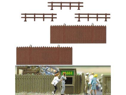 484086 484086 h0 drevene ploty busch 6015