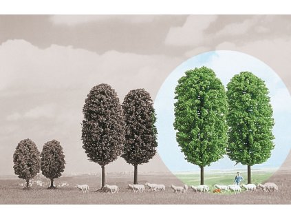 484173 h0 2 listnate stromy 130mm busch 6054