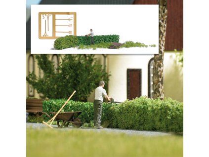 485274 485274 h0 set strihani ziveho plotu busch 7974