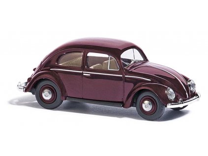 486585 h0 vw beetle s preclikovym okenkem cervenohneda busch 52901