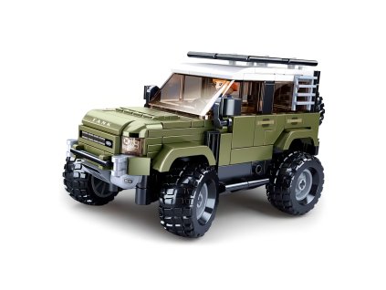 stavebnice Sluban Model Bricks M38-B1015 anglické SUV Attacker