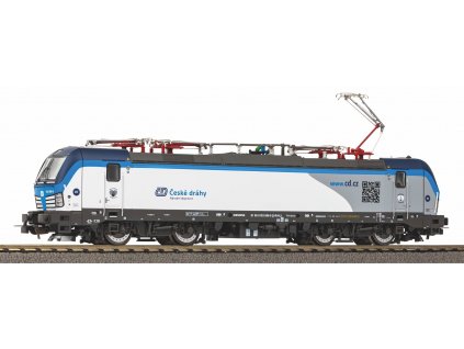 H0 - DCC/ZVUK Elektrická lokomotiva Vectron QR code ČD Ep. VI / PIKO 21604