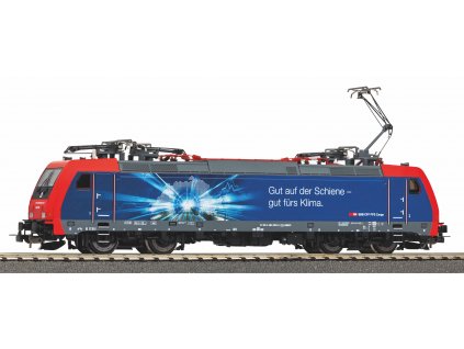 H0 - DCC/ZVUK Elektrická lokomotiva 484 020 "Gut auf der Schiene" SBB Cargo Ep. VI / PIKO 21620