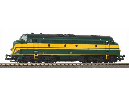 H0 - DCC/ZVUK Dieselová lokomotiva Nohab SNCB Ep. III / PIKO 52494