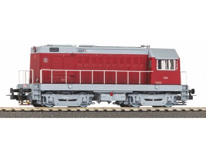 H0 - dieselová lokomotiva T435 Hektor červený ČSD Ep. III / PIKO 52928