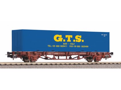 489594 h0 containertragwg 1x 40 container gts fs v piko 27700