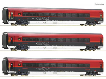 490623 h0 dcc 3 dilny set railjet obb roco 74041