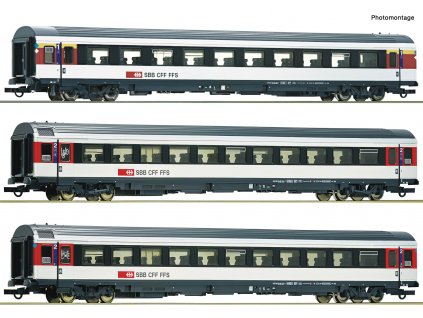 490635 h0 3 dilny set vozu sbb ir 2 roco 6200023