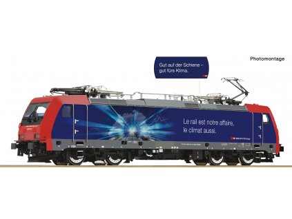 490656 h0 elektricka lokomotiva re 484 sbb cargo roco 70649