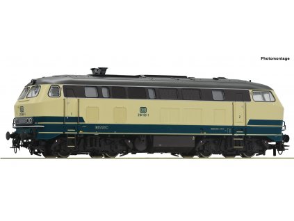 490923 h0 dieselova lokomotiva br 218 1 db oz bl roco 7300010
