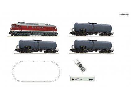 490986 h0 dcc start set br 132 cisternove vozy dr roco 5110002