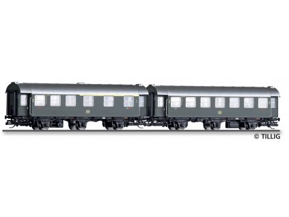 491838 tt set dvou osobnich vozu db tillig 01072