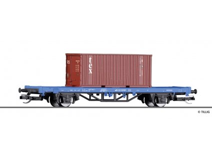 492087 tt start kontejnerovy vuz pkp cargo tillig 17481