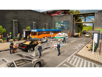 H0 - Tematická sada figur "Policejní operace" / NOCH 16260