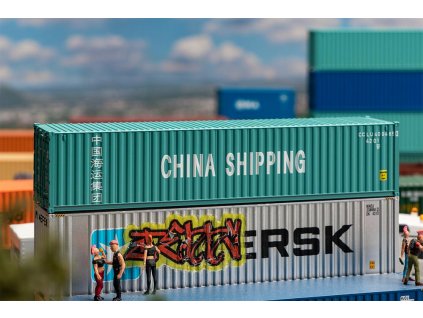 H0 - 40' kontejner CHINA SHIPPING / FALLER 182101