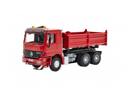 493512 h0 mb actros 3 napravovy sklapec s otocnymi majaky cerveny zakladni funkcni model viessmann 8014