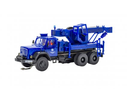 493563 h0 thw magirus deutz 3 napravovy vyprostovaci jerab zakladni funkcni model viessmann 8071