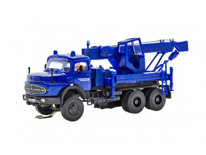 493566 h0 thw mb rundhauber 3 napravovy vyprostovaci jerab s otocnymi majaky zakladni funkcni model viessmann 8072