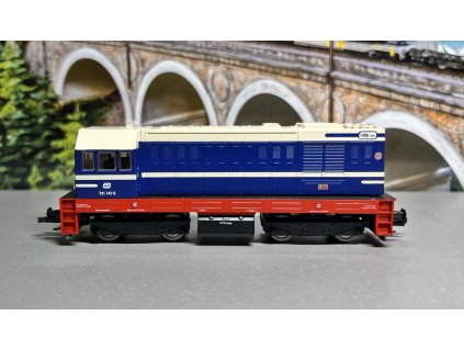 TT - dieselová lokomotiva 721 141 "Velký Hektor", ČD  / MTBT4581141