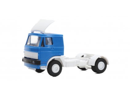 H0 - Liaz tahač modrý 2, stavebnice / IGRA MODEL 66618212