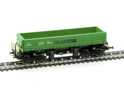 H0 - Výsypný vůz Uas, zelený, SK-BUG, ep. VI / Albert-Modell 930005