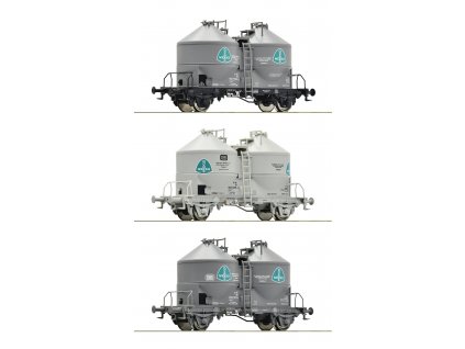 495913 h0 set 3 silo vozu db roco 76010