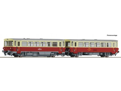 496338 tt dcc zvuk motorovy vuz m152 0059 csd s pripojnym vozem blm roco 7790001