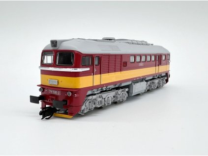TT - DCC/ZVUK Dieselová lokomotiva Sergej T 679.1, ČSD / ROCO 7390002