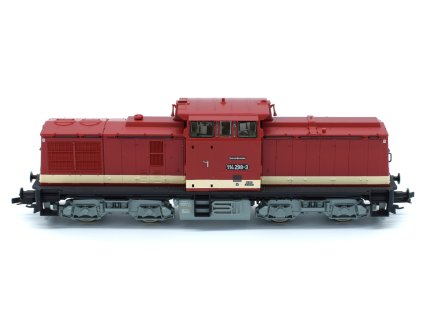 TT - DCC/ZVUK Dieselová lokomotiva 114 298-3, DR / ROCO 7390001
