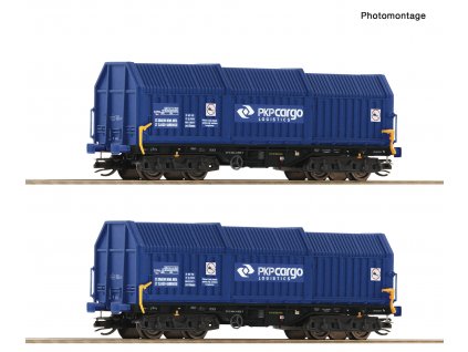 496452 tt 2 dilny set teleskopickych vozu pkp cargo roco 6680008