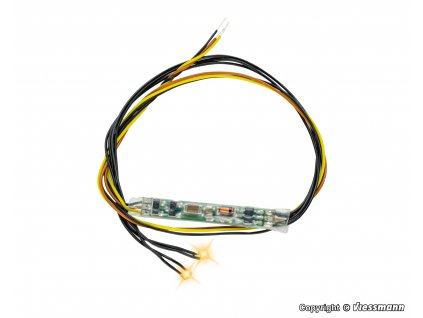 Mikro blikající LED žluté do autíček (blinkry), 2 kusy/ Viessmann 5270