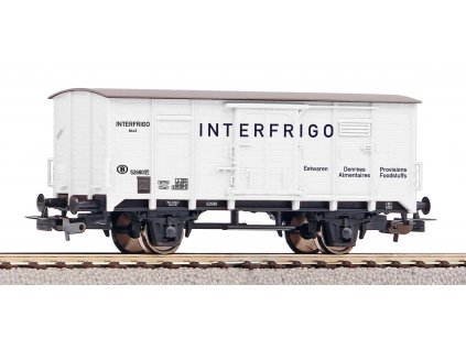 H0 - Chladící vůz k přepravě banánů "INTERFRIGO", SNCB ep.II / PIKO 24532