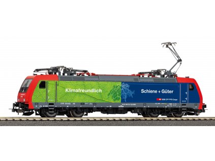 H0 - DCC/ZVUK Elektrická lokomotiva 484 012 ,,Ecoresponsable,, SBB Ep. VI / PIKO 21643