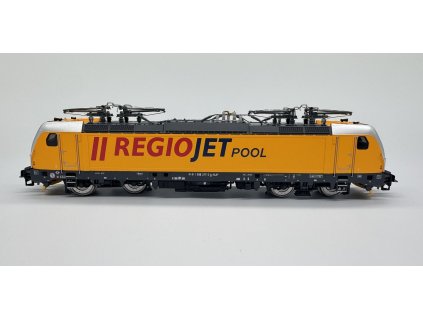 H0 - Elektrická lokomotiva 388 ,,Regiojet žlutá,, BR 187, Ep. VI / PIKO 21657
