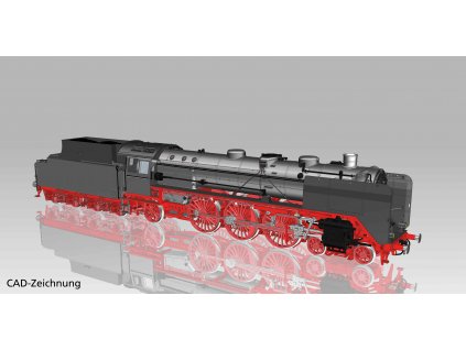 H0 - DCC/ZVUK Parní lokomotiva BR 03, DRG Ep. II / PIKO 50694