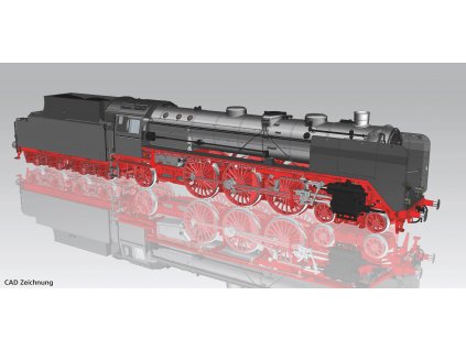 H0 - Parní lokomotiva Pm2, PKP Ep. III / PIKO 50696