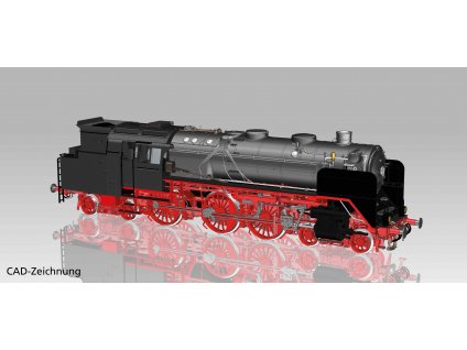 H0 - DCC/ZVUK Parní lokomotiva BR 62, DR Ep. III / PIKO 50705