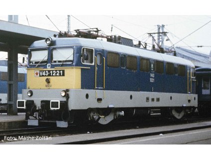H0 - DCC/ZVUK Elektrická lokomotiva V43, MAV Ep. IV / PIKO 51443