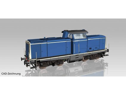 H0 - Dieselová lokomotiva BR 212, DB Ep. IV / PIKO 52327