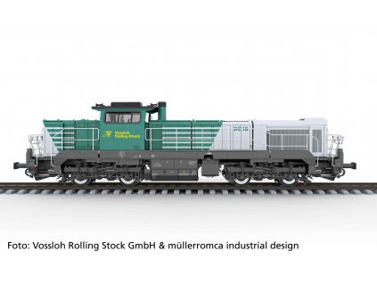 H0 - Dieselová lokomotiva DE18 ,,Vossloh Rolling Stock,, GmbH Ep. VI / PIKO 52360