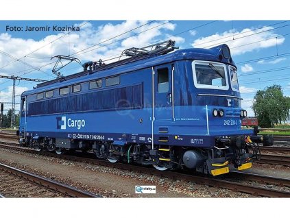 H0 - El. lokomotiva 242 ČD Cargo, Plecháč / PIKO 97404