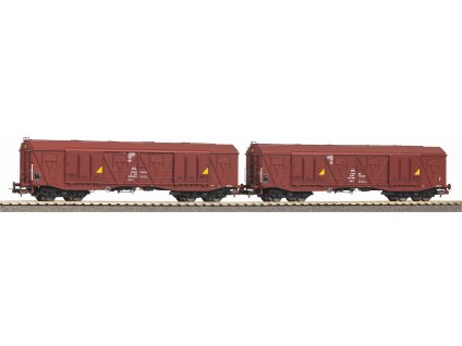 H0 - Set dvou krytých vozů Gags 401Ka, PKP ep.IV / PIKO 58286