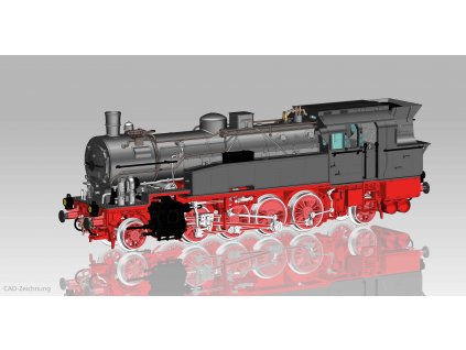 TT - DCC/ZVUK Parní lokomotiva BR 93, DR Ep. IV / PIKO 47133
