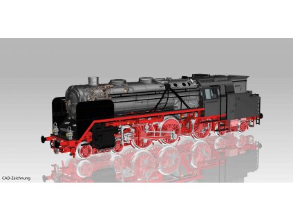 TT - Parní lokomotiva BR 62, DR ep.III / PIKO 47140
