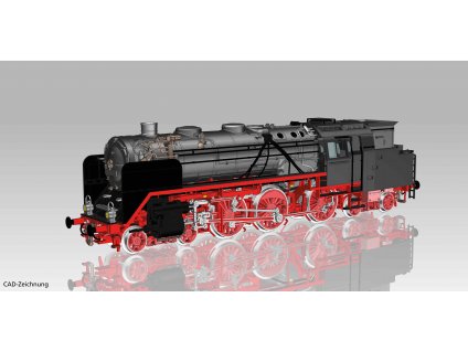 TT - DCC/ZVUK Parní lokomotiva BR 62, DR Ep.III / PIKO 47141