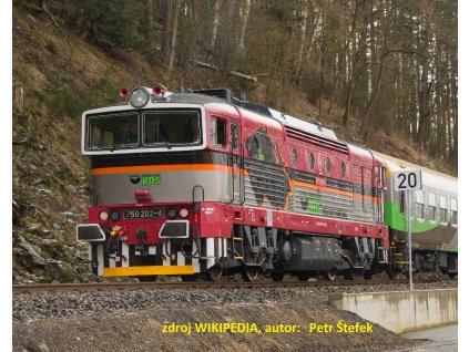 H0 - lokomotiva Brejlovec KDS 750 202 / MTBH0750202